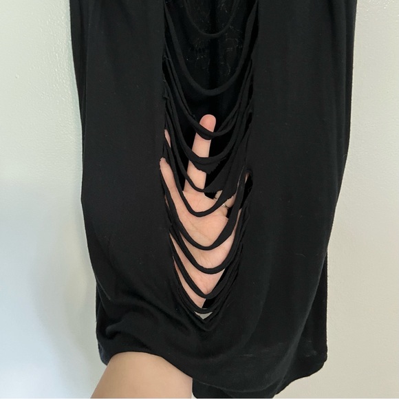 Owl Rocker Ripped Back Detail Tank - Picture 3 of 5